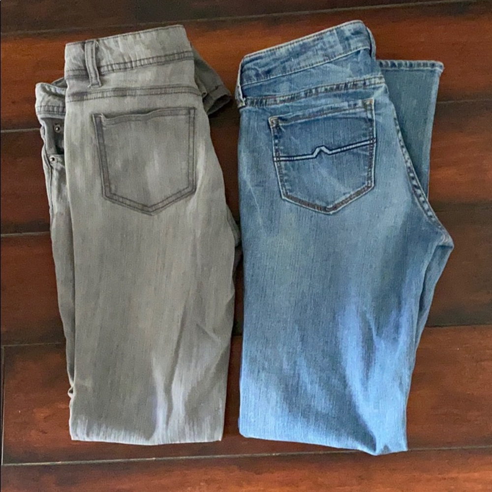 Jeans and shorts size size 5 and 7